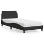 Cama con colchón terciopelo negro 90x200 cm de vidaXL, Camas y somieres - Ref: Foro24-3208333, Precio: 258,73 €, Descuento: %