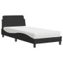 Cama con colchón terciopelo negro 90x200 cm de vidaXL, Camas y somieres - Ref: Foro24-3208333, Precio: 258,73 €, Descuento: %