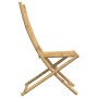 Sillas de jardín plegables 4 unidades bambú 46x66x99 cm de vidaXL, Sillas de jardín - Ref: Foro24-3278511, Precio: 277,14 €, ...