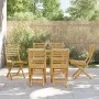 Sillas de jardín plegables 6 unidades bambú 43x54x88 cm de vidaXL, Sillas de jardín - Ref: Foro24-3278518, Precio: 401,71 €, ...