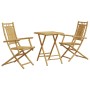 Juego de mesa y sillas de jardín 3 piezas bambú de vidaXL, Conjuntos de jardín - Ref: Foro24-3278526, Precio: 226,65 €, Descu...