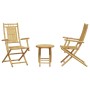 Juego de mesa y sillas de jardín 3 piezas bambú de vidaXL, Conjuntos de jardín - Ref: Foro24-3278532, Precio: 205,93 €, Descu...