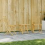 Juego de mesa y sillas de jardín 3 piezas bambú de vidaXL, Conjuntos de jardín - Ref: Foro24-3278524, Precio: 174,95 €, Descu...