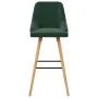 Taburetes de cocina 2 unidades terciopelo verde oscuro de vidaXL, Taburetes de cocina - Ref: Foro24-289465, Precio: 175,51 €,...