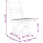 Juego de mesa y sillas de jardín 3 piezas bambú de vidaXL, Conjuntos de jardín - Ref: Foro24-3278524, Precio: 174,95 €, Descu...