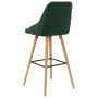 Taburetes de cocina 2 unidades terciopelo verde oscuro de vidaXL, Taburetes de cocina - Ref: Foro24-289465, Precio: 178,17 €,...