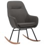 Silla mecedora de tela gris oscura de vidaXL, Mecedoras - Ref: Foro24-289538, Precio: 113,59 €, Descuento: %