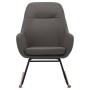 Silla mecedora de tela gris oscura de vidaXL, Mecedoras - Ref: Foro24-289538, Precio: 113,59 €, Descuento: %