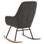 Silla mecedora de tela gris oscura de vidaXL, Mecedoras - Ref: Foro24-289538, Precio: 113,59 €, Descuento: %