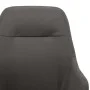 Silla mecedora de tela gris oscura de vidaXL, Mecedoras - Ref: Foro24-289538, Precio: 114,66 €, Descuento: %