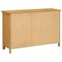 Cajonera de madera de roble macizo 105x33,5x73 cm de vidaXL, Cajoneras - Ref: Foro24-289196, Precio: 390,30 €, Descuento: %