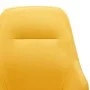 Silla mecedora de tela amarilla mostaza de vidaXL, Mecedoras - Ref: Foro24-289544, Precio: 178,92 €, Descuento: %