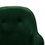 Silla de comedor de terciopelo verde oscuro de vidaXL, Mecedoras - Ref: Foro24-289520, Precio: 118,08 €, Descuento: %