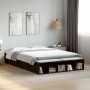 Estructura de cama madera de ingeniería negra 140x200 cm de vidaXL, Camas y somieres - Ref: Foro24-3280567, Precio: 173,74 €,...