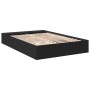 Estructura de cama madera de ingeniería negra 140x200 cm de vidaXL, Camas y somieres - Ref: Foro24-3280567, Precio: 173,74 €,...