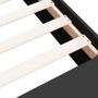 Estructura de cama madera de ingeniería negra 140x200 cm de vidaXL, Camas y somieres - Ref: Foro24-3280567, Precio: 173,74 €,...