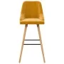 Taburetes de cocina 2 unidades terciopelo amarillo de vidaXL, Taburetes de cocina - Ref: Foro24-289470, Precio: 174,74 €, Des...