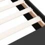 Black engineered wood bed frame 90x190 cm by vidaXL, Beds and slatted bases - Ref: Foro24-3280616, Price: 104,79 €, Discount: %