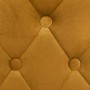 Taburetes de cocina 2 unidades terciopelo amarillo de vidaXL, Taburetes de cocina - Ref: Foro24-289470, Precio: 177,41 €, Des...