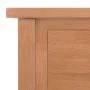 Mesa revistero con cajón madera maciza de roble 35x27x55 cm de vidaXL, Mesas auxiliares - Ref: Foro24-289182, Precio: 97,53 €...