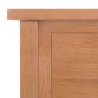 Mesa revistero con cajón madera maciza de roble 35x27x55 cm de vidaXL, Mesas auxiliares - Ref: Foro24-289182, Precio: 98,91 €...