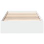 Cama con cajones madera de ingeniería blanca 75x190 cm de vidaXL, Camas y somieres - Ref: Foro24-3280713, Precio: 125,09 €, D...