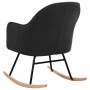 Silla mecedora de terciopelo gris oscuro de vidaXL, Mecedoras - Ref: Foro24-289900, Precio: 116,23 €, Descuento: %