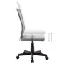 Silla de oficina de tela de malla gris 44x52x100 cm de vidaXL, Sillas de oficina - Ref: Foro24-289515, Precio: 71,08 €, Descu...