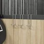 Gancho de cubo portátil acero galvanizado plateado de vidaXL, Pienso para caballos - Ref: Foro24-172468, Precio: 17,65 €, Des...