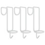 Gancho de cubo portátil acero galvanizado plateado de vidaXL, Pienso para caballos - Ref: Foro24-172468, Precio: 18,00 €, Des...