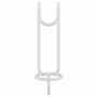 Gancho de cubo portátil acero galvanizado plateado de vidaXL, Pienso para caballos - Ref: Foro24-172468, Precio: 18,00 €, Des...