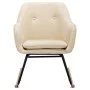 Silla mecedora de tela crema de vidaXL, Mecedoras - Ref: Foro24-289529, Precio: 133,75 €, Descuento: %