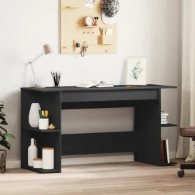Escritorio madera de ingeniería negro 140x50x75 cm by vidaXL, Desks - Ref: Foro24-840549, Price: 89,99 €, Discount: %