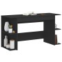 Escritorio madera de ingeniería negro 140x50x75 cm de vidaXL, Escritorios - Ref: Foro24-840549, Precio: 95,95 €, Descuento: %