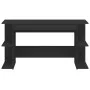 Escritorio madera de ingeniería negro 140x50x75 cm de vidaXL, Escritorios - Ref: Foro24-840549, Precio: 89,99 €, Descuento: %