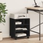 Soporte para impresora con ruedas negro 41x32x48 cm de vidaXL, Soportes para impresoras - Ref: Foro24-840619, Precio: 45,47 €...