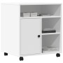 Soporte para impresora con ruedas blanco 60x50x67 cm de vidaXL, Soportes para impresoras - Ref: Foro24-840625, Precio: 82,32 ...