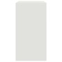 Aparador de acero blanco 67x39x73 cm de vidaXL, Aparadores - Ref: Foro24-841654, Precio: 96,11 €, Descuento: %