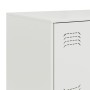 Aparador de acero blanco 67x39x73 cm de vidaXL, Aparadores - Ref: Foro24-841654, Precio: 96,11 €, Descuento: %