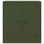 Aparador de acero verde oliva 67x39x73 cm de vidaXL, Aparadores - Ref: Foro24-841677, Precio: 105,91 €, Descuento: %