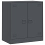 Aparador de acero antracita 67x39x73 cm de vidaXL, Aparadores - Ref: Foro24-841675, Precio: 94,21 €, Descuento: %