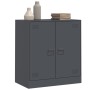 Aparador de acero antracita 67x39x73 cm de vidaXL, Aparadores - Ref: Foro24-841675, Precio: 94,21 €, Descuento: %
