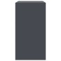 Aparador de acero antracita 67x39x73 cm de vidaXL, Aparadores - Ref: Foro24-841675, Precio: 94,21 €, Descuento: %
