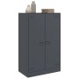 Aparador de acero antracita 67x39x107 cm de vidaXL, Aparadores - Ref: Foro24-841663, Precio: 126,03 €, Descuento: %