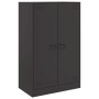 Aparador de acero negro 67x39x107 cm de vidaXL, Aparadores - Ref: Foro24-841661, Precio: 131,30 €, Descuento: %