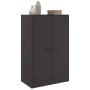 Aparador de acero negro 67x39x107 cm de vidaXL, Aparadores - Ref: Foro24-841661, Precio: 131,30 €, Descuento: %