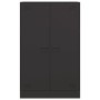 Aparador de acero negro 67x39x107 cm de vidaXL, Aparadores - Ref: Foro24-841661, Precio: 131,30 €, Descuento: %