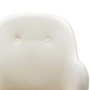 Silla mecedora de terciopelo blanco crema de vidaXL, Mecedoras - Ref: Foro24-289901, Precio: 176,60 €, Descuento: %
