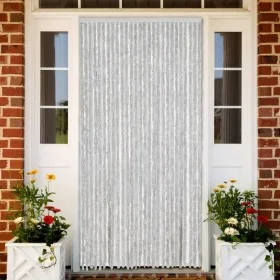 Cortina antimoscas chenilla gris 118x220 cm by vidaXL, Mosquito nets for windows - Ref: Foro24-4004884, Price: 80,66 €, Disco...