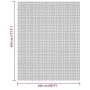 Alfombra para tienda de campaña gris claro 4,5x2,5 m de vidaXL, Accesorios para tiendas de campaña - Ref: Foro24-4008486, Pre...